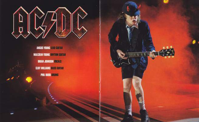 Дедушки рока — группа AC/DC выпустили новый концертный альбом