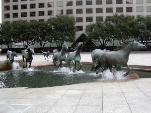 Mustangs By Robert Glen [Las Colinas, Texas, USA]